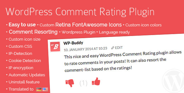 Wordpress Comment Rating Plugin With Like & Unlike Feature